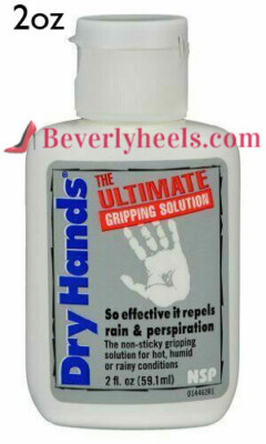 DRY HANDS 2 oz. Sport Grip Powder for Pole Dancing, Sports - NOT FAKE!