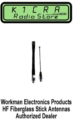 10 Meter Rotating Ham Radio HamStick Dipole Antenna w/ 2 WHF-10 Antennas & Mount