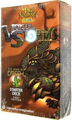 Magi Nation Duel Voice of The Storms D'Resh Starter Deck