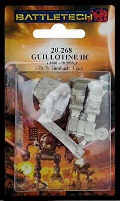 Миниатюры Battletech - Гильотинный робот IIC - 20-268 от Iron Wind Metals