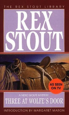 Rex Stout Three at Wolfe's Door (Paperback) Nero Wolfe