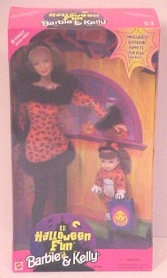 Target Special Edition Halloween Fun Barbie & Kelly Caucasion Toys Games