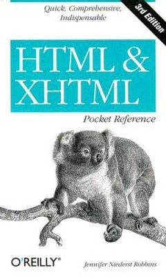 HTML and XHTML Pocket Reference (Pocket Reference (OReilly)) - VERY GOOD