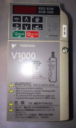 1PC used Yaskawa inverter 0.75KW/1.1KW CIMR-VA2A0006BAA 1PC used Yaskawa inverter 0.75KW/1.1KW CIMR-VA2A0006BAA