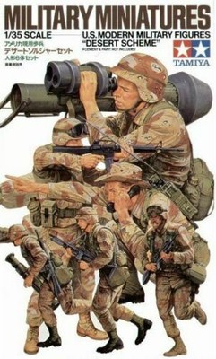Tamiya 35153 1/35 Figure Set u. S.Modern Military Figurines Desert