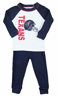 Houston Texans NFL Infant Baby термобелье для сна, темно-синий