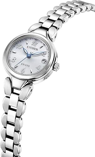 Pre-owned Citizen Es9470-50a Exceed Eco-drive Analog Watch Women Titania Happy Flight