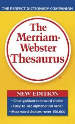 The Merriam-Webster Thesaurus - Mass Market Paperback By Merriam-Webster - GOOD