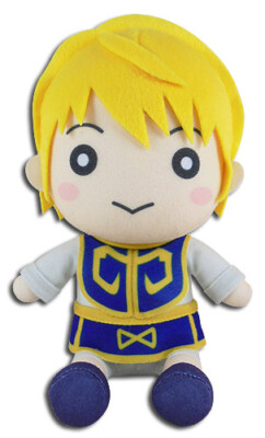 *Legit* Hunter X Hunter Аутентичная аниме плюшевая игрушка-кукла Курапика Сидящая #56670