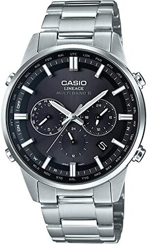 Pre-owned Casio Lineage Liw-m700d-1ajf Solar Radio Controlled For Men Watch In Box