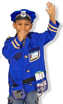 Melissa & Doug Police Officer Role Play Costume Set
