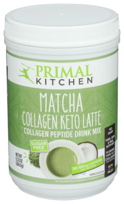 Primal Kitchen Latte Matcha Collagen 9.33 Oz