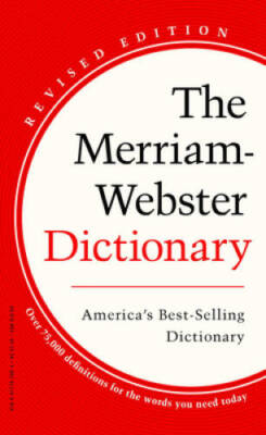 The Merriam-Webster Dictionary, New Edition, 2022 Copyright, Mass-Ma - VERY GOOD