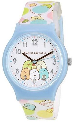 J-AXIS SAN-X Sumikkogurashi Plastic Belt Watch Blue SX-V10-SGBL