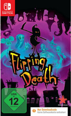 NEU für Nintendo Switch Spiel Flipping Death Game Downloadcode Key Code Email 24