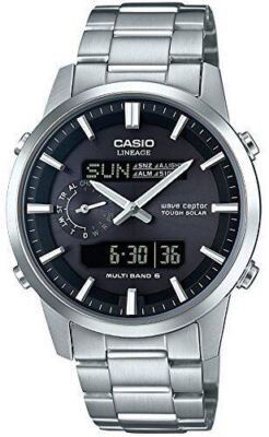 Pre-owned Casio 2017 Lineage Lcw-m600d-1bjf Radio Waves Solor Men's Watch In Box