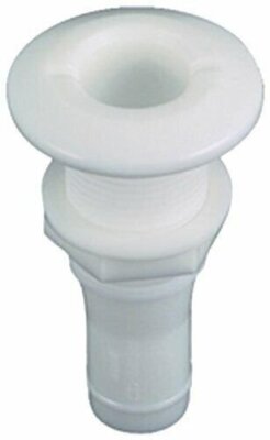 Perko Thru-Hull Connections - 3/4''White Plastic