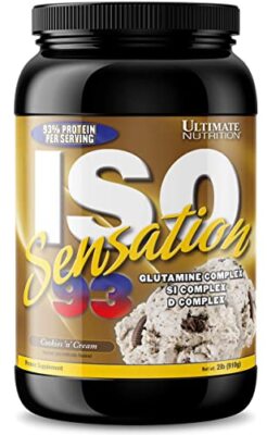 Iso Sensation 93 Whey Protein Isolate Powder   30 gm of Protein