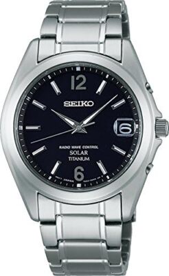 Pre-owned Seiko Spirit Sbtm229 Titanium Solar Watch Men's