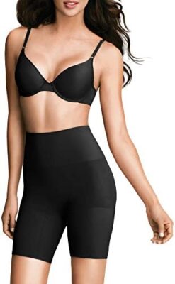 

Flexees от Maidenform Firm Control Skinny Everyday Thigh Slimmer, черные, маленькие, Черный, 83046