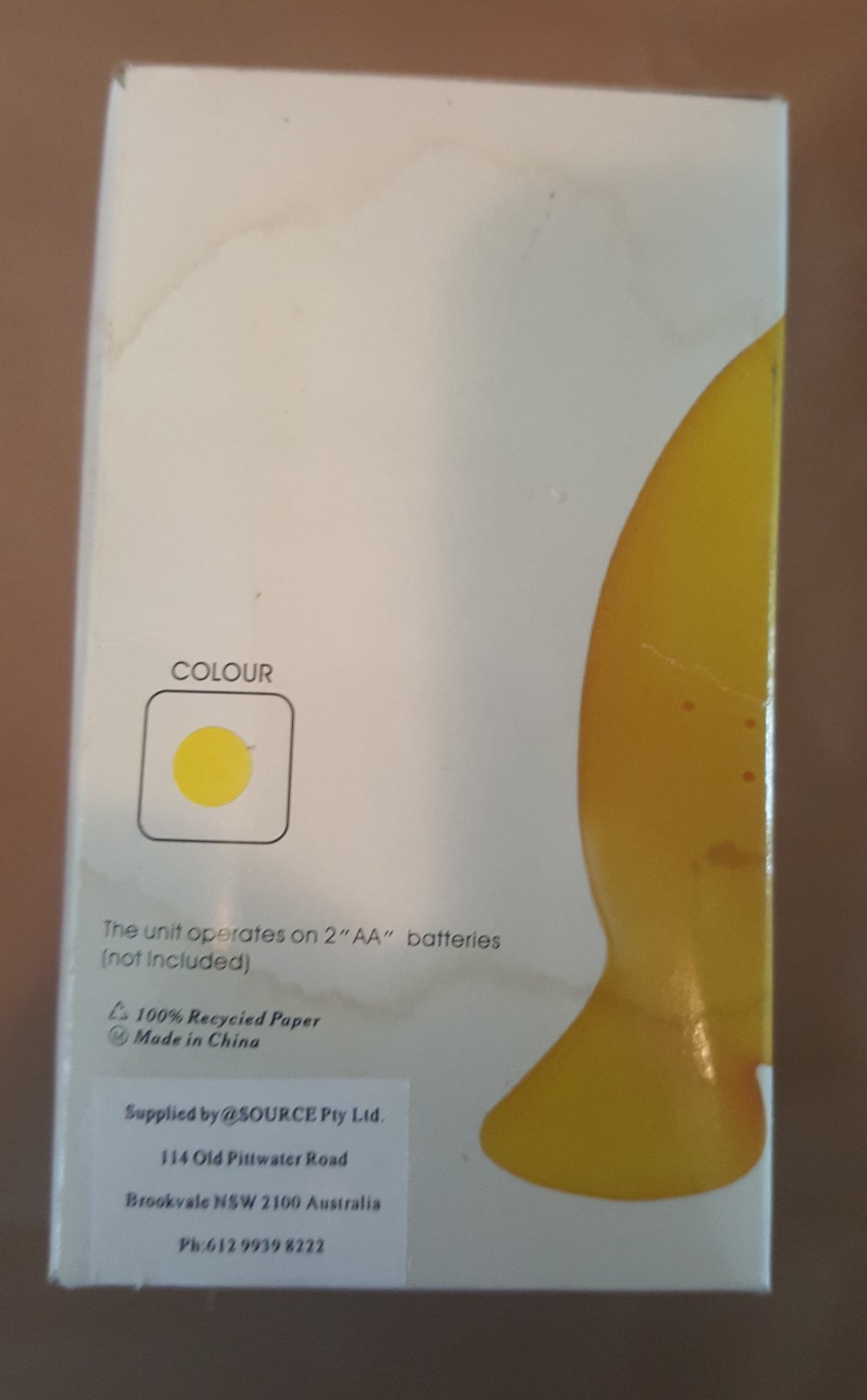 Lemon Guy radio FM Auto Scan NOS MIB