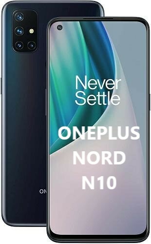 Smartphone ONEPLUS NORD N10 5G 128GB+6GB RAM Dual Sim 6,5" MIDNIGHT ICE ONE PLUS