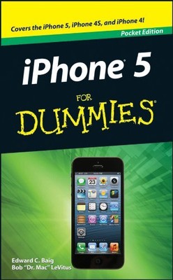 IPHONE 5 FOR DUMMIES By Edward C. Baig & Bob Levitus **BRAND NEW**