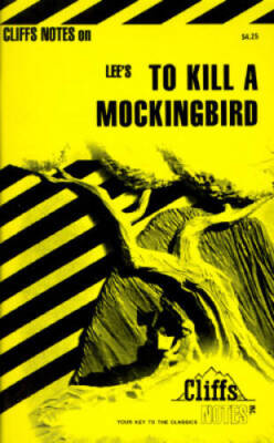 Lees To Kill A Mockingbird (Cliffs Notes) - Paperback - VERY GOOD