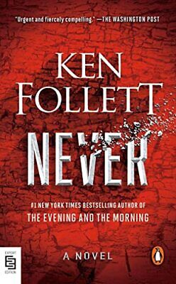 Never: A Novel by Follett, Ken Book The Fast Free Shipping