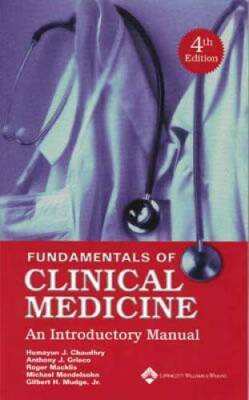 Fundamentals of Clinical Medicine: An Introductory Manual - VERY GOOD