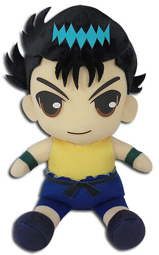 * Настоящая* Yu Yu Hakusho 8 Аутентичная Аниме-плюшевая игрушка, Кукла Юсуке, сидящая #77253