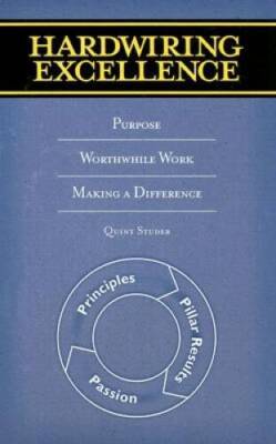 Hardwiring Excellence: Purpose, Worthwhile Work, Making a Difference - VERY GOOD
