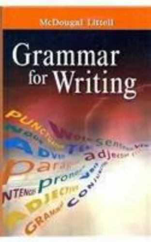 McDougal Littell Literature : Grammar for Writing Grade 9 by McDougal ...