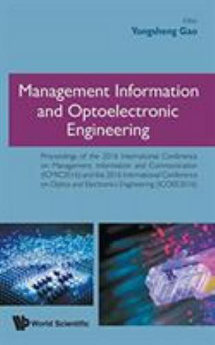 Management Information and Optoelectronic Engineering by Yongsheng Gao ...