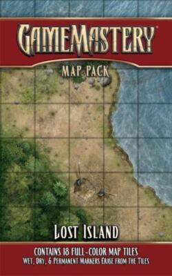 Game Mastery Map Pack - Lost Island NIB/Sealed