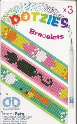 Three Dotzies Bracelets In This Kit - Quick, Easy & Fun To Do!
