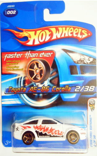 Hot Wheels Toyota Contemporary Diecast Cars, Trucks/Vans