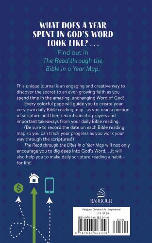 Read Through the Bible in a Year Map (General) by Compiled by Compiled ...