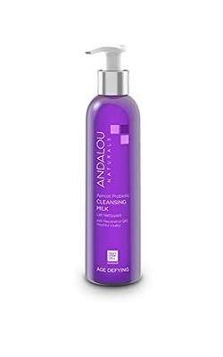 Andalou Naturals Probiotic Cleansing Milk , Apricot, Non-GMO & Vegan, 6 Fl Oz