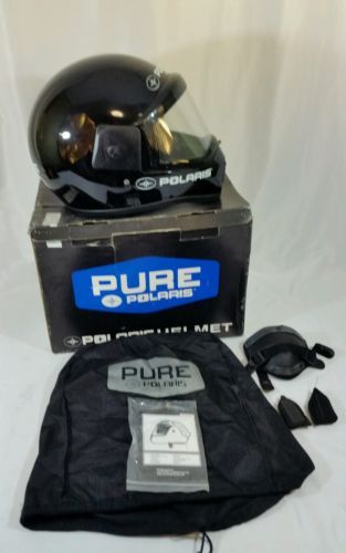 Polaris Talla L Negro cascos motocicleta y Powersports