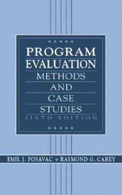 Program Evaluation: Methods and Case Studies (6th Edition) - Hardcover - GOOD