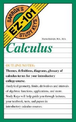 EZ-101 Calculus (Barron's EZ-101 Study Keys) - Paperback - GOOD