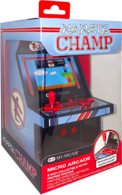 My Arcade DGUNL-3204 Karate Champ Micro Player Retro Arcade Machine - 6 Inch [Ne