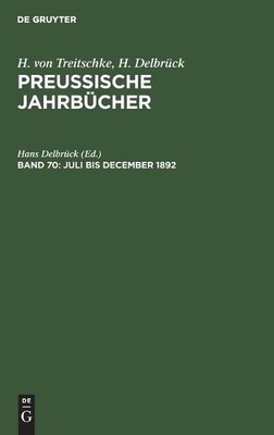 Juli Bis December 1892 (Hardback)