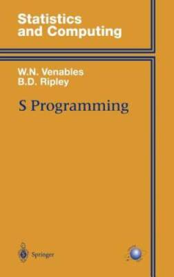 S Programming (Statistics and Computing) - Hardcover By Venables, William - GOOD