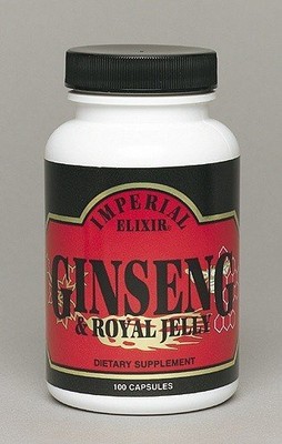 Императорский эликсир (Ginseng Company) Маточное молочко и женьшень, 100 капсул