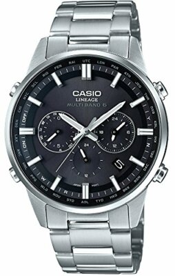Pre-owned Casio Lineage Liw-m700d-1ajf Multiband 6 Solar Radio Men's Watch From Japan