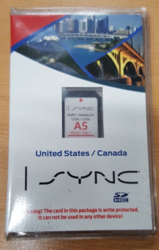 My FORD LINCOLN GPS NAVIGATION SD CARD MAP A3 USA CANADA CT4T