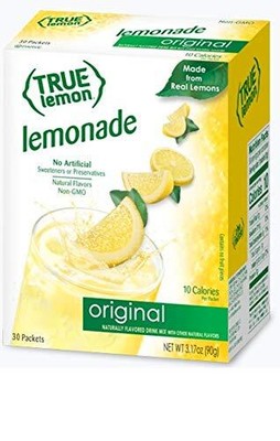 TRUE LEMON Original Lemonade Drink Mix| Made from Real Lemon | No Preservativ...
