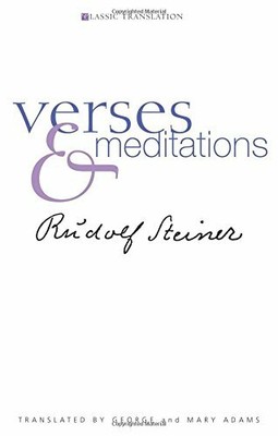 Verses and Meditations (Classic Translation) by Steiner, Rudolf Paperback Book